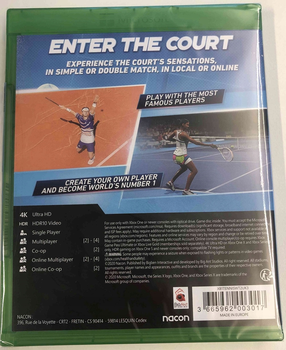 TENNIS WORLD TOUR 2 PL Xbox Series X/S i Xbox One Producent Big Ant Studios