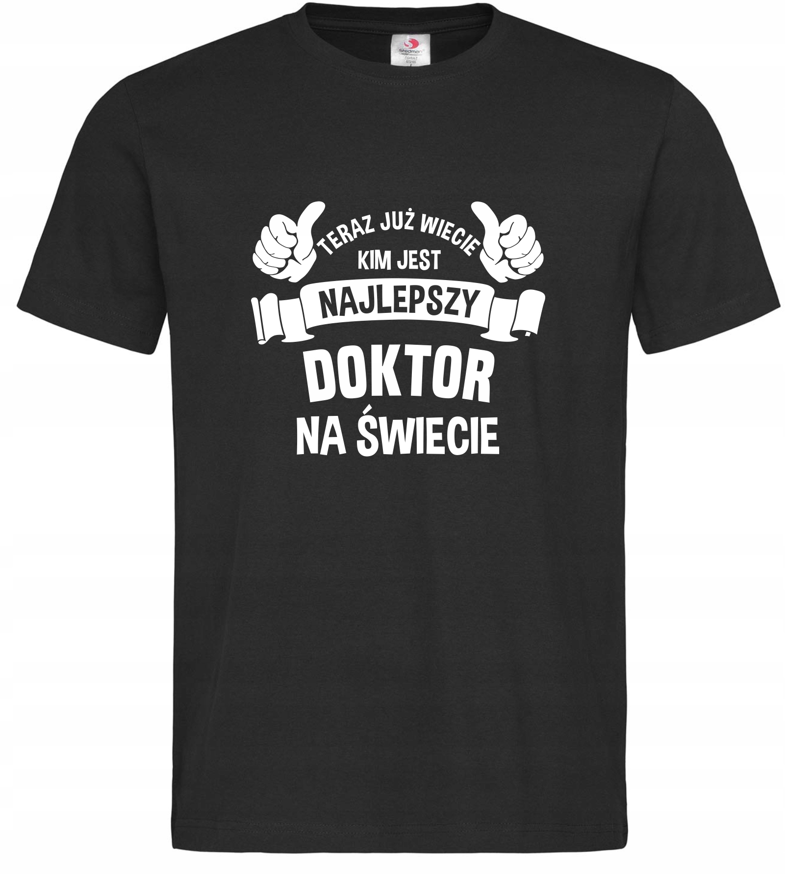 

koszulka Najlepszy Doktor zabawny prezent M