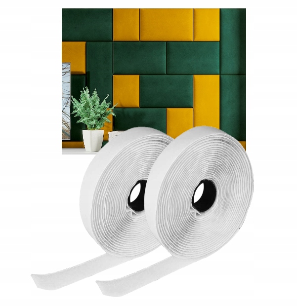 

10 Metrów Rzep do wieszania Ozdób Szer.20mm Biały