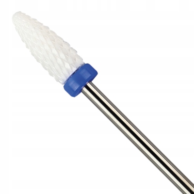 Frez Ceramiczny Stożek Płomień niebieski - średni