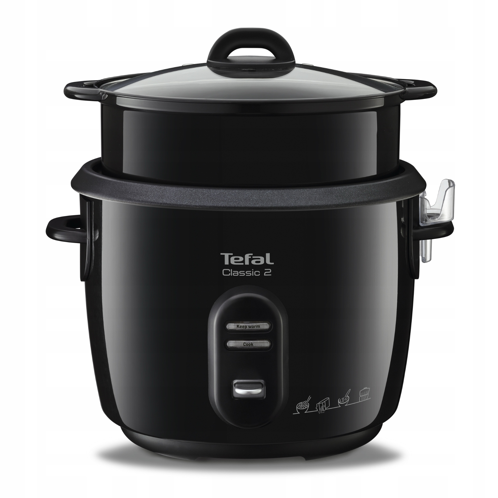 Elektrický hrniec Tefal Classic RK1038 700 W 5 l čierny