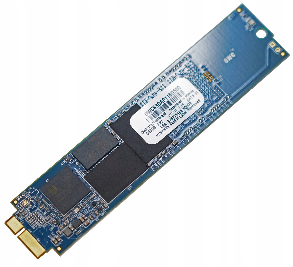 Ssd disk Owc Aura Pro 500GB OWCS3DAP116G500 530MB/s pre MacBook Air 2010-11