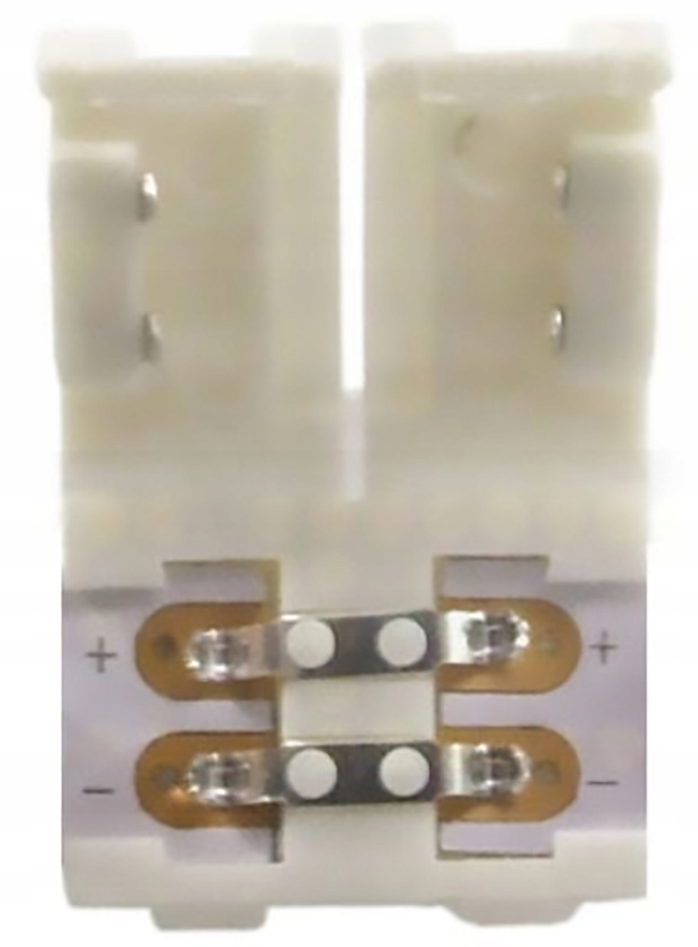 

Złączka Led taśma-taśma 2 klipsy 8mm 2pin listwa