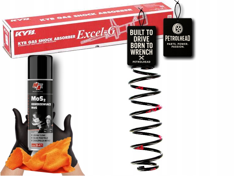 Pružina Zavěšení Zadní L/p Pro Poj Bez Posuvného #Petrolhead Pro+ Kit1