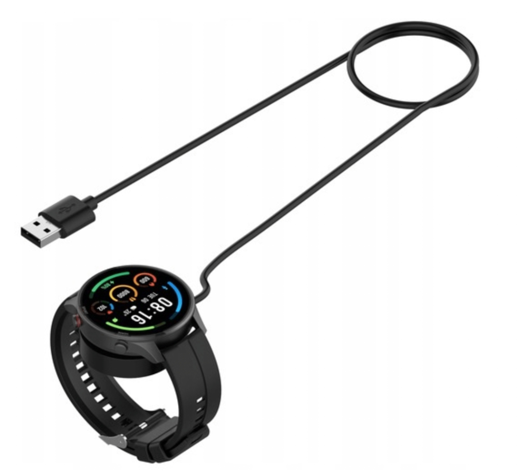 Cavo Ricarica Per Xiaomi Mi Band 2 - Docking Station USB Con Base Magnetica, Lunghezza 15cm - Foto 4