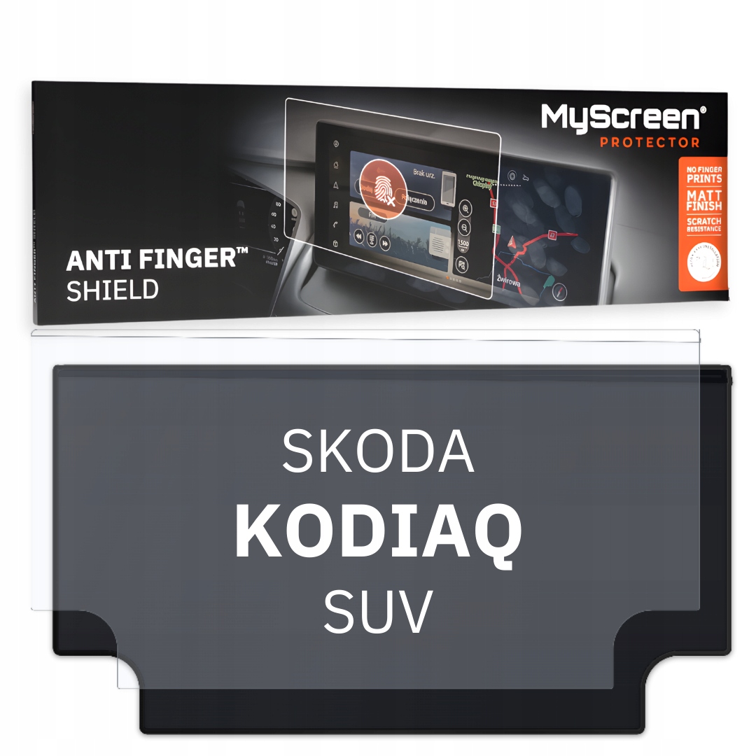 Matná fólie pro Skoda Kodiaq Suv 2016 2021 9,2" MyScreen Anti Finger