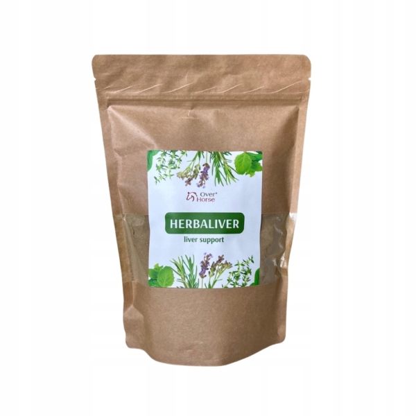 Přírodní podpora jater Over Horse HerbaLiver 0,6 kg
