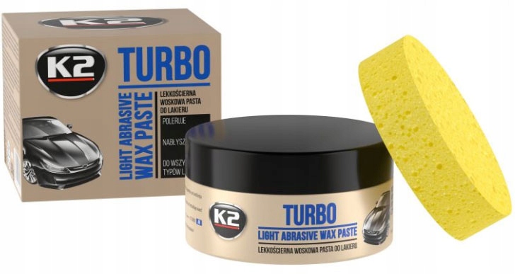 

K2 Turbo Tempo Pasta do lakieru+gąbka 250g K004