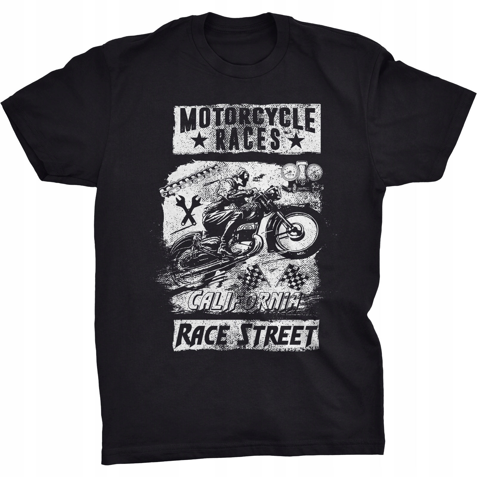 

Motorcycle Races Koszulka Dla Motocyklisty Motor