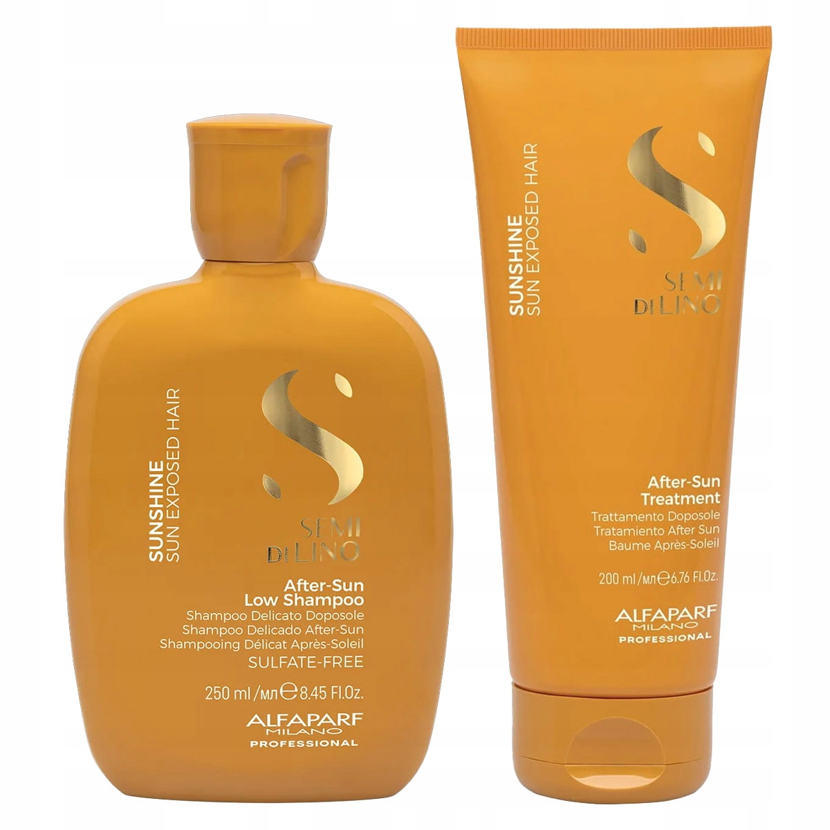 Alfaparf Milano Semi di Lino Sunshine sada pro lesklé vlasy v létě