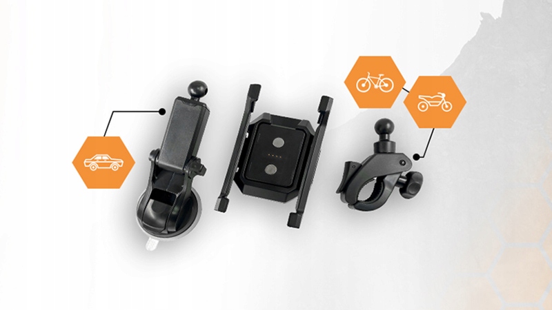 Wytrzymały uchwyt na szybę HAMMER Mount Stabilny Stan opakowania oryginalne