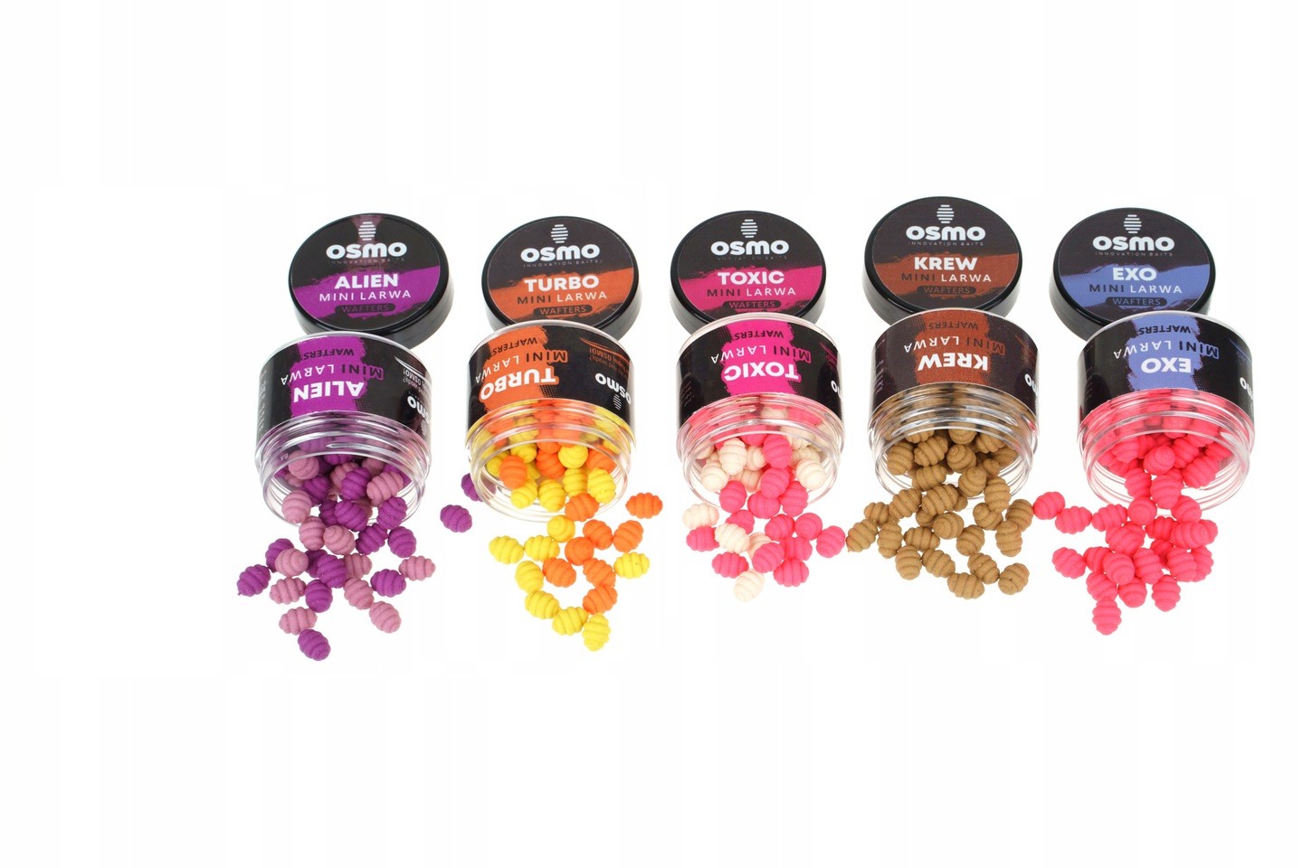 5x Osmo Mini Wafters Duży Zestaw 5 smaków-7mm 50ml
