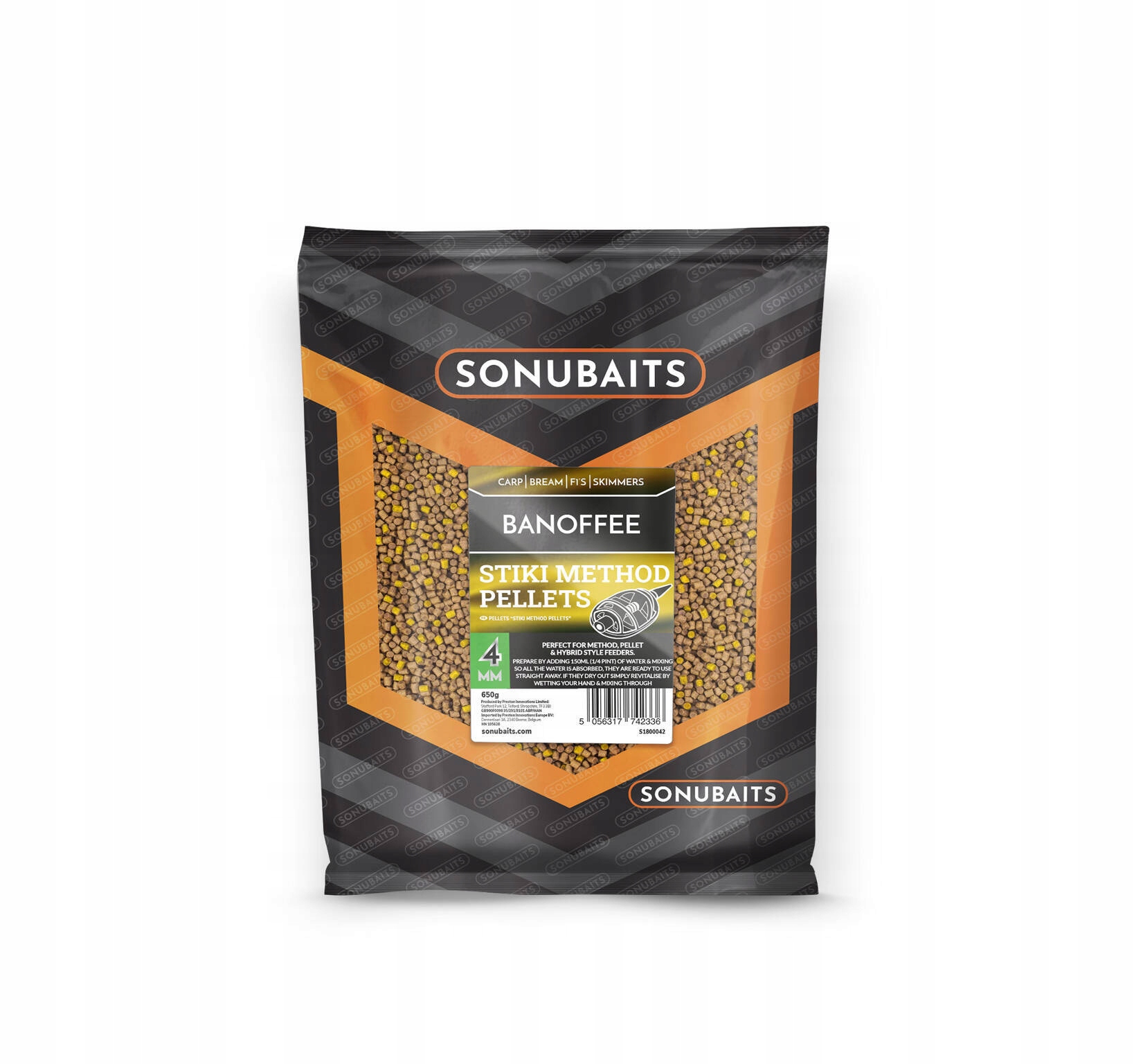 Pellet Sonubaits Stiki Method Bonoffe 4mm/650g
