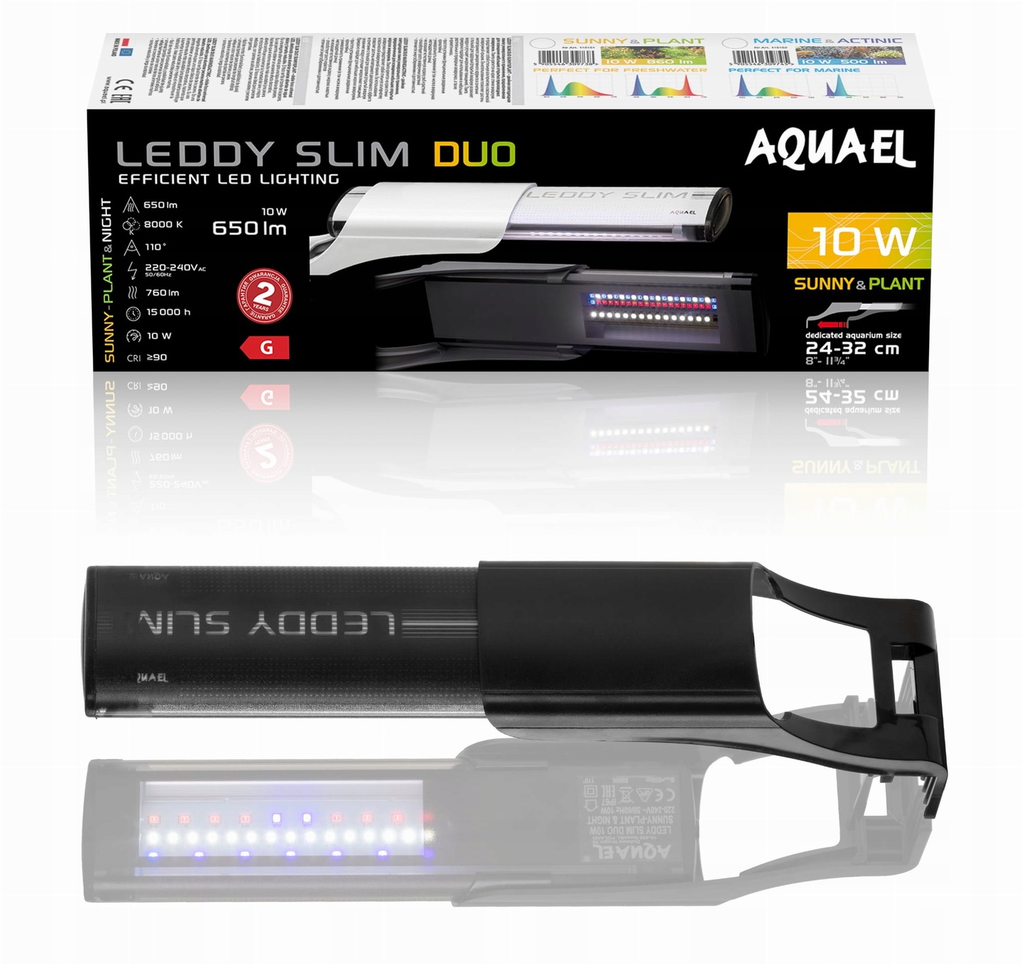 

Aquael Leddy Slim Duo 10W Sunny Plant&night Cz