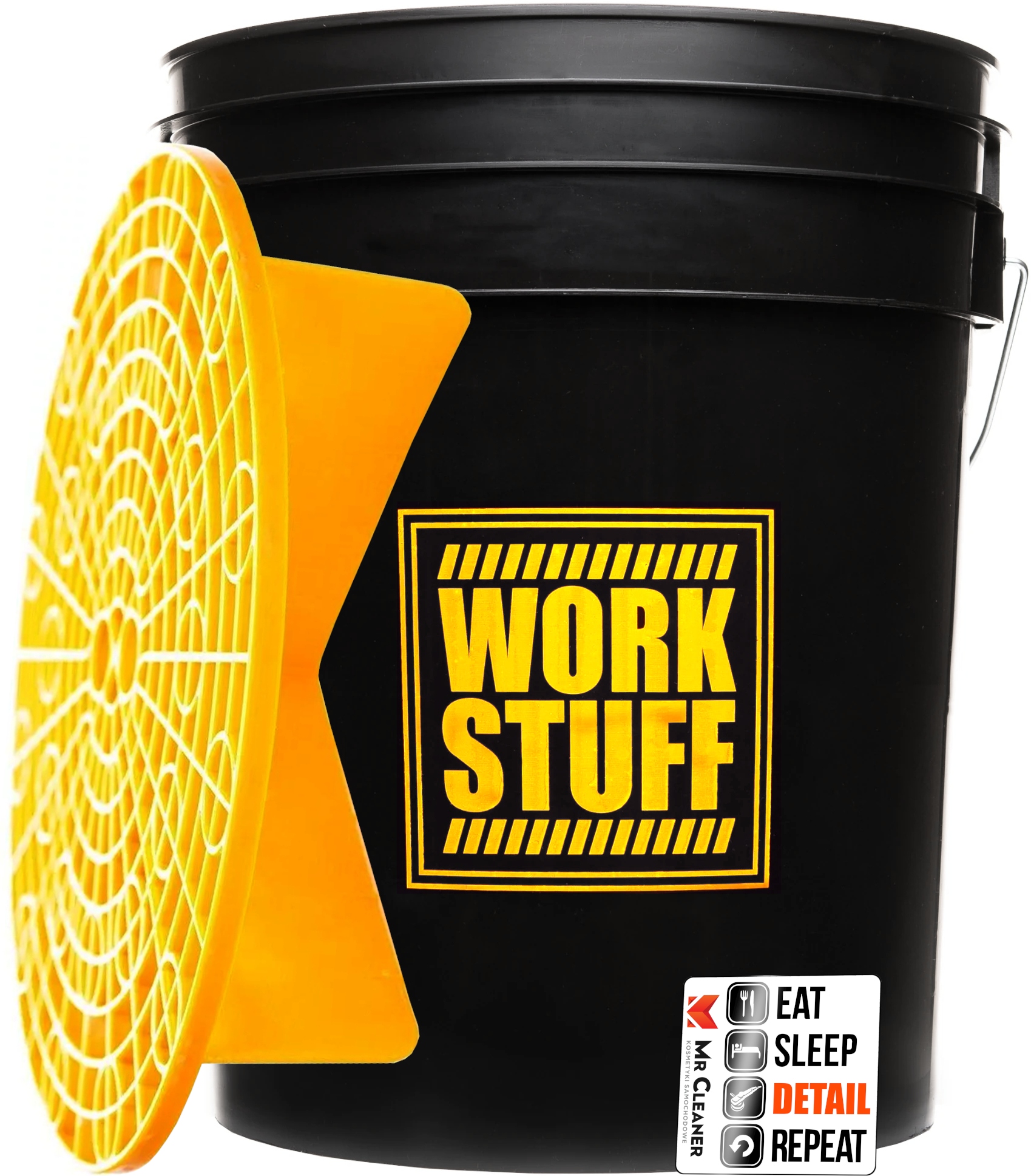 WORK STUFF RINSE WIADRO DO MYCIA SAMOCHODU AUTA Z SEPARATOREM DETAILING 20L Producent Work Stuff