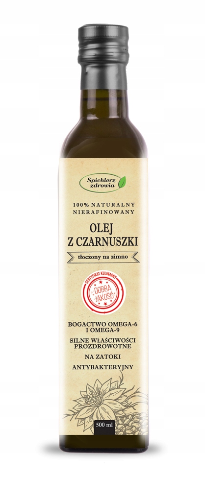 

Olej Z Czarnuszki 250 Dla Dziecka Dozownik Łagodny