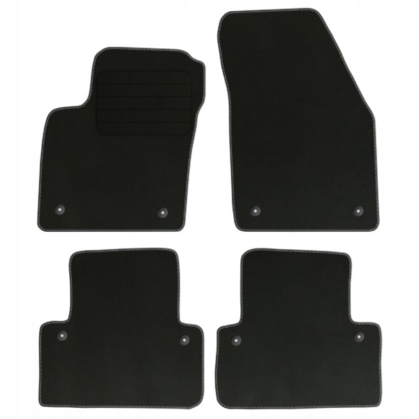 Volvo S40 II 04-12 Koberečky velur Comfort +stopky
