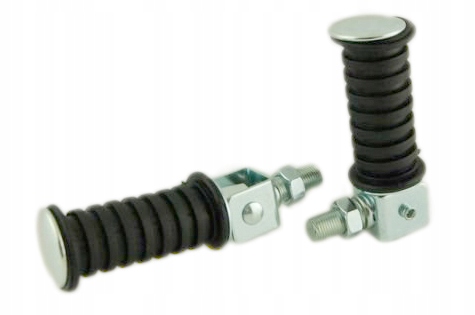 Podnóżki stopki pasażera komplet MZ ETZ 150 250 251 301 prawy lewy pasażera