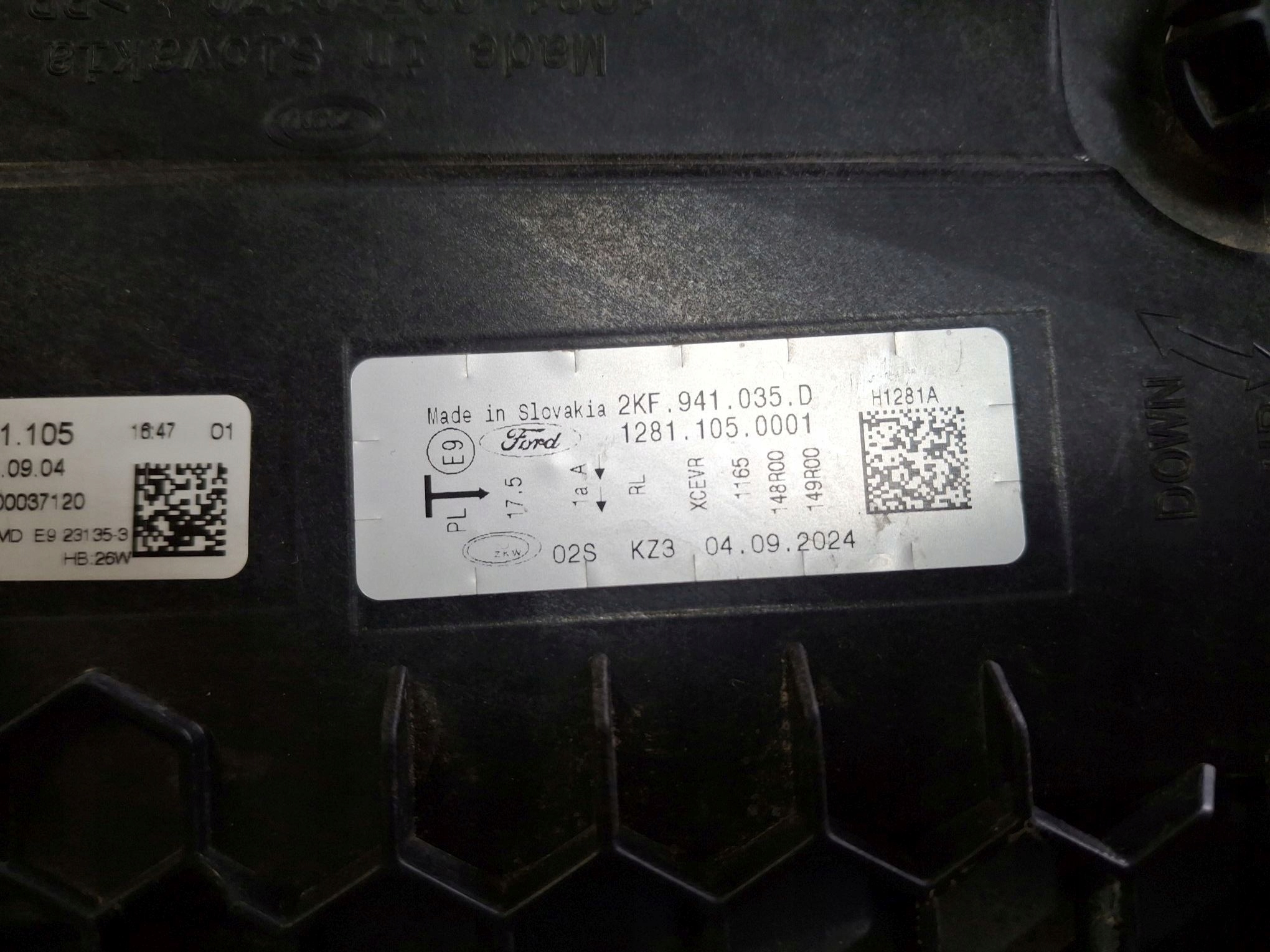light left front FULL LED FORD CONNECT III MK3 2022R->