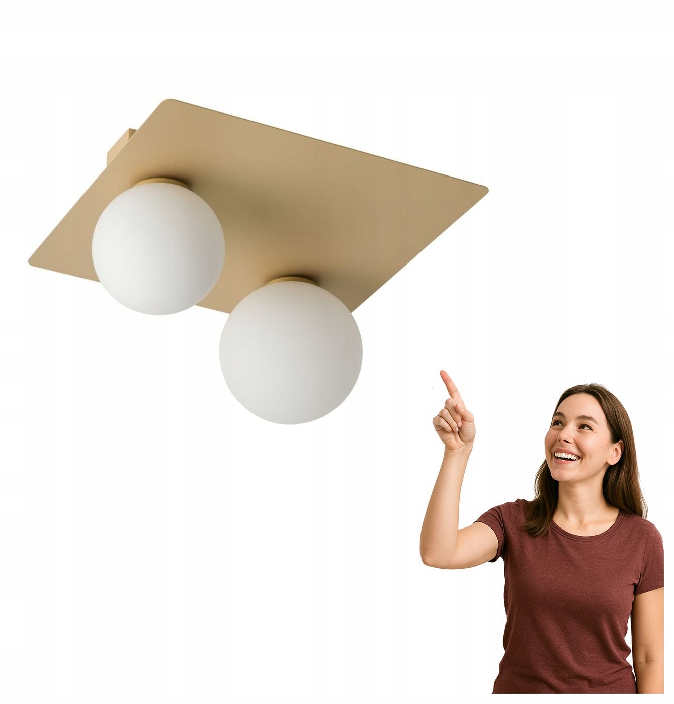 Stropná lampa Argon 2 33277 Sigma Lighting