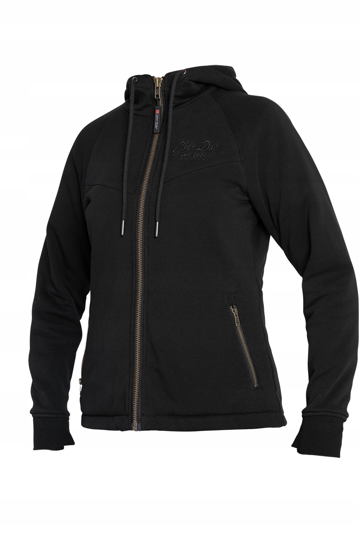 Dámska motocyklová mikina John Doe Kevlar Hoodie V2 Xs