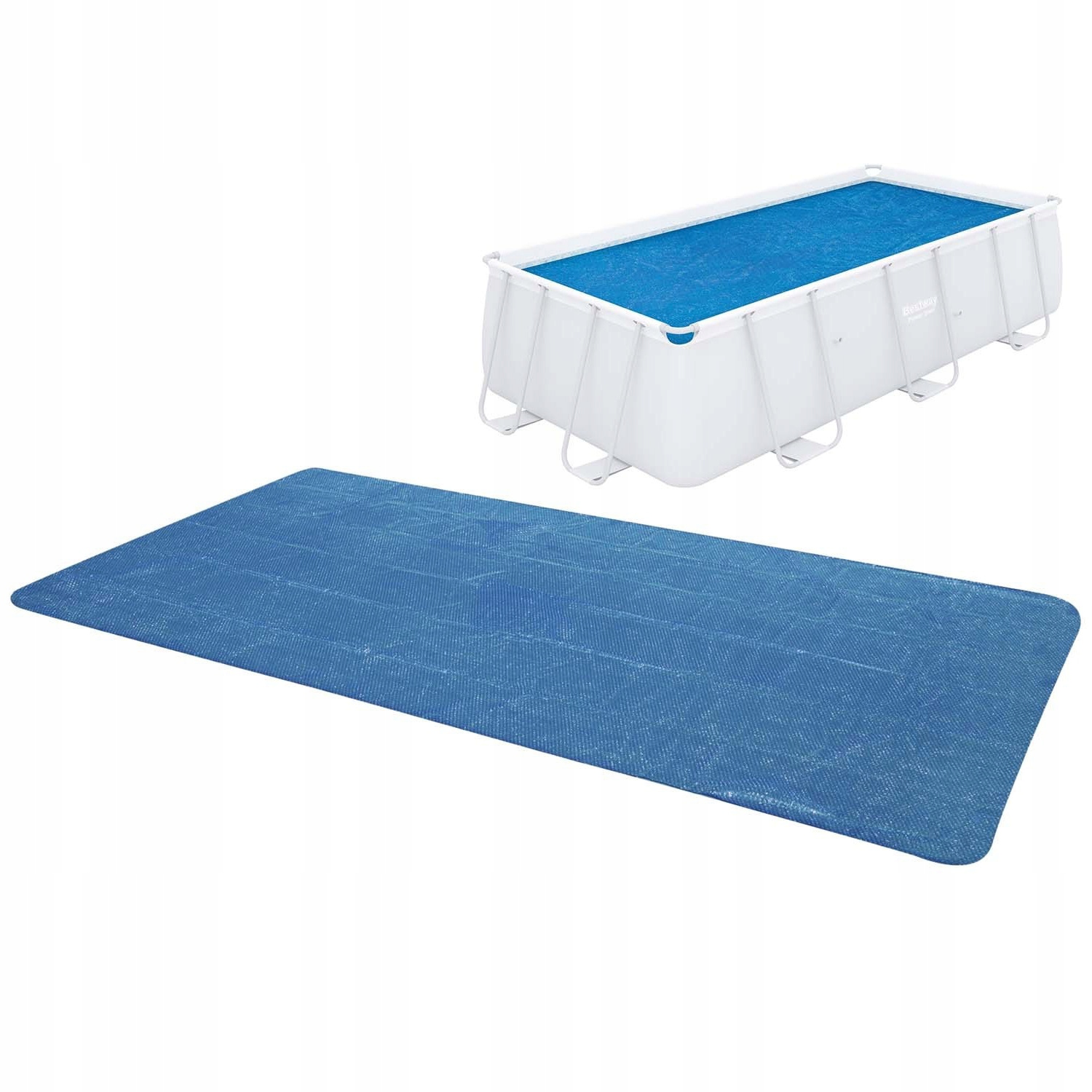 Pokrywa Solarna Mata Termiczna Przykrycie Basen Prostokątny Bestway 58240