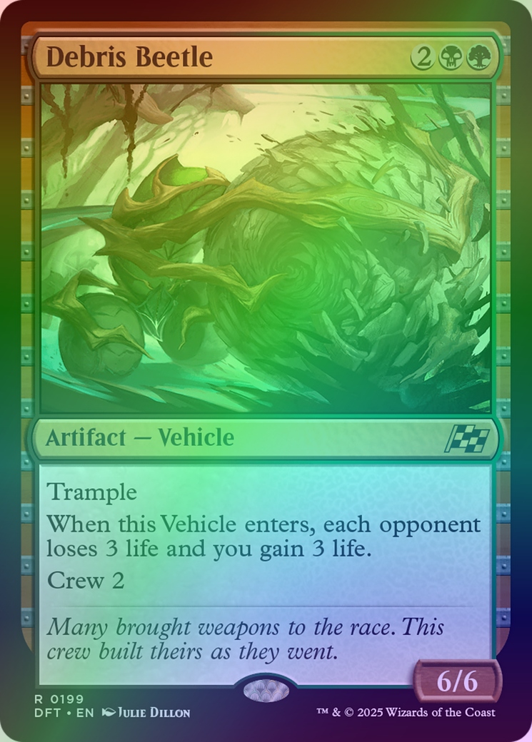 [mtg] Debris Beetle (dft) *foil*
