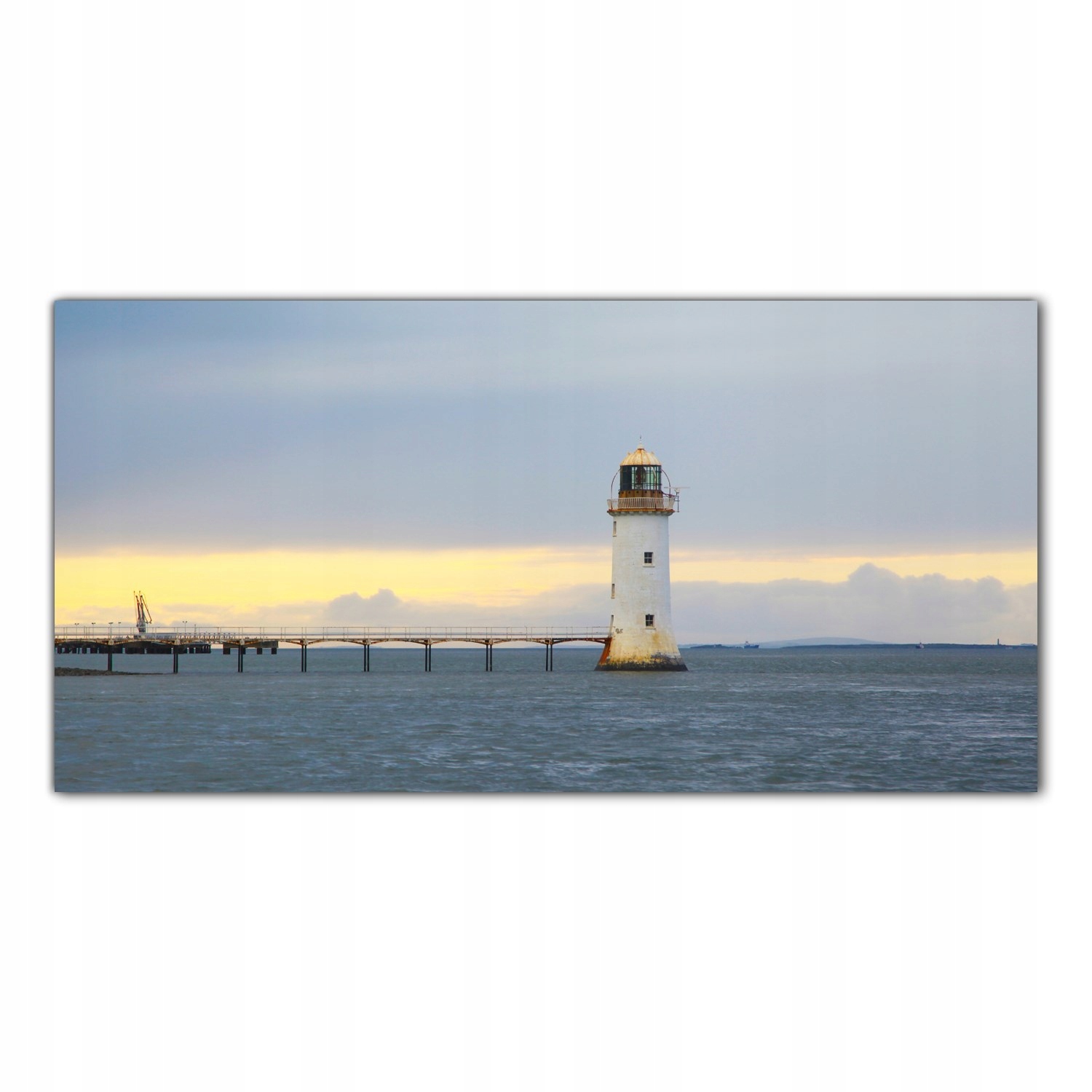 

Obraz na szkle Foto Latarnia Morska Morze 100x50