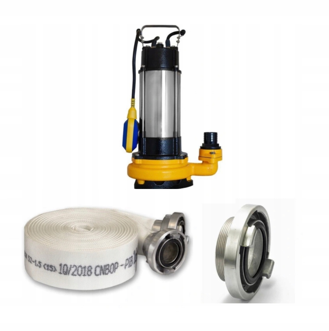 Čerpadlo Wq 1500F 230V Omnigena Požární Hadice Supron Fi 52 20 M Spojka