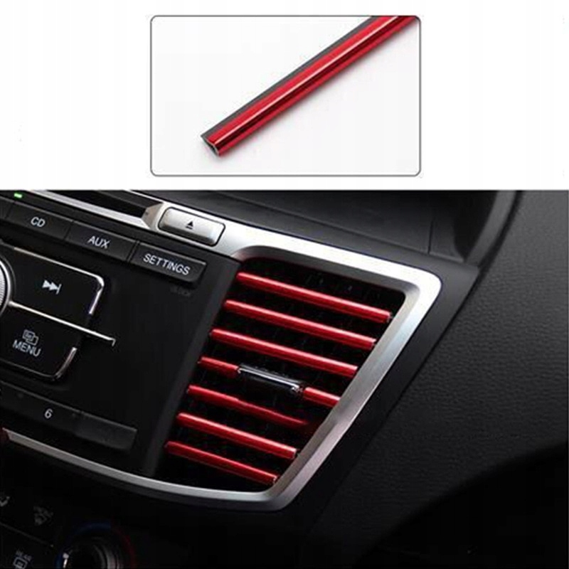 CAR AIR CONDITIONING OUTLET DECORATIVE STRIP AIR O