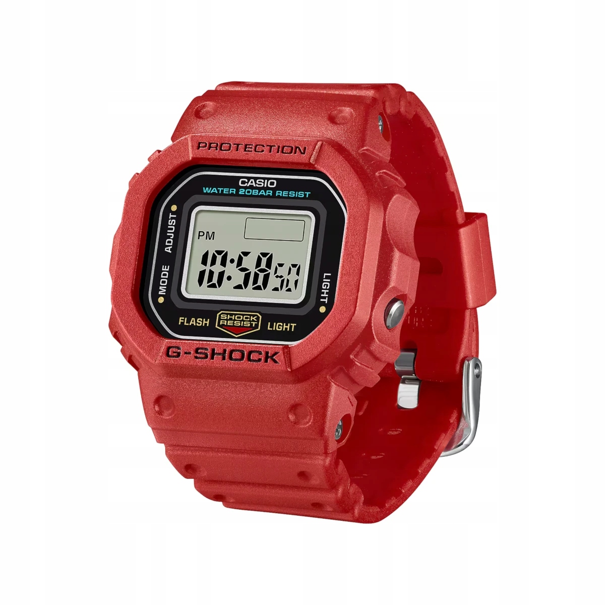 Červený Prstýnek Hodinky Na Prst Casio G-shock Nano Ring DWN-5600 +Box