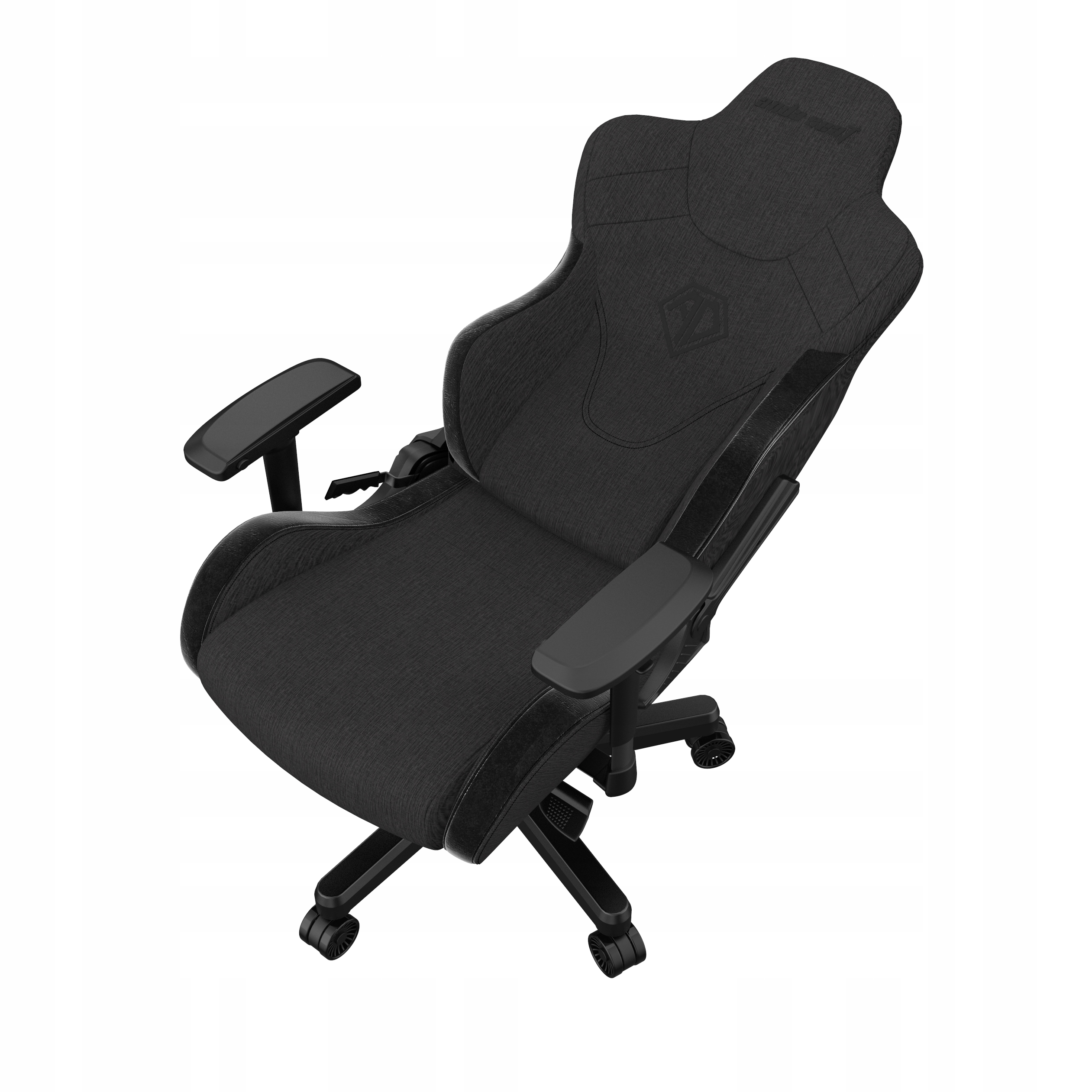 Fotel gamingowy biurowy Anda Seat T-Pro 2 XL materiałowy czarny obrotowy Szerokość mebla 79 cm