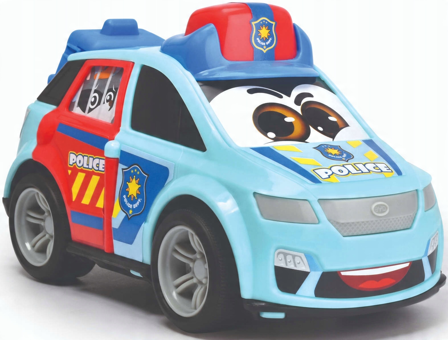 

Abc Pojazd Miejski Policja Radiowóz Niebieski