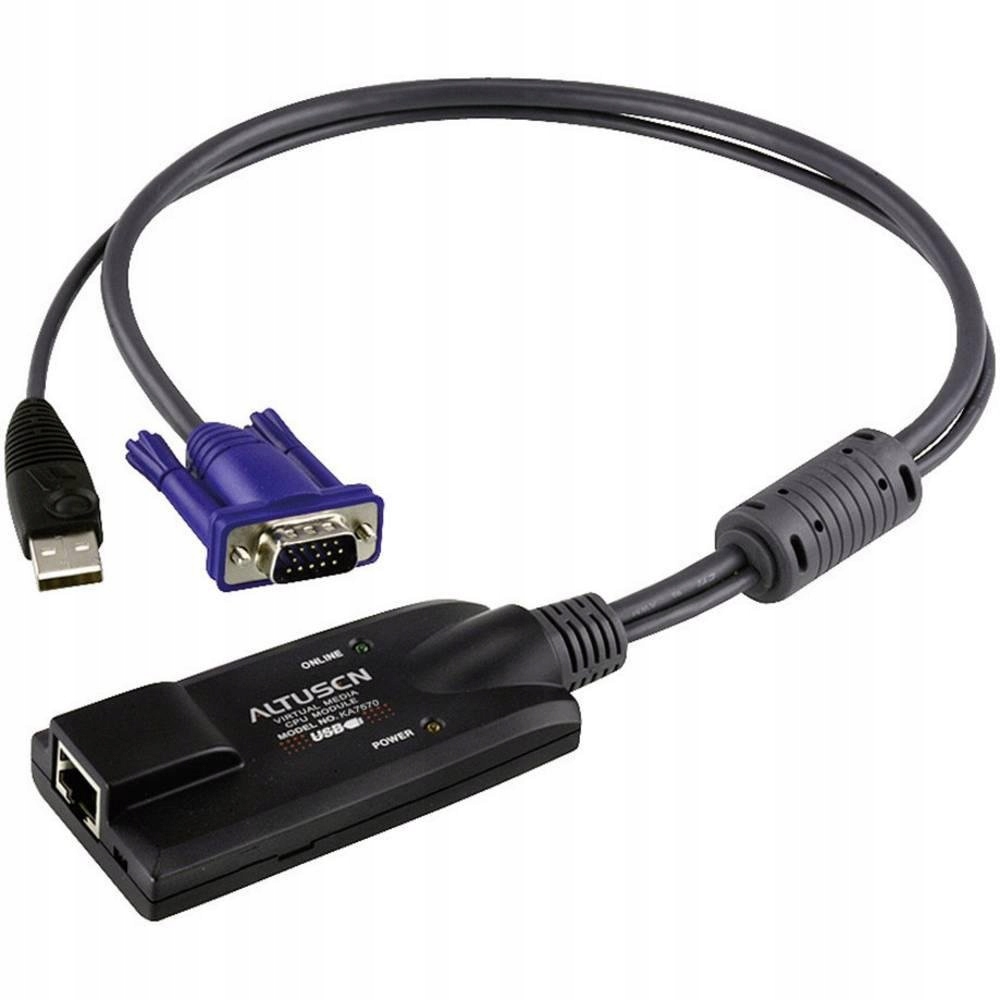 Przejściówka adapter KVM ATEN KA7570-AX RJ45 USB