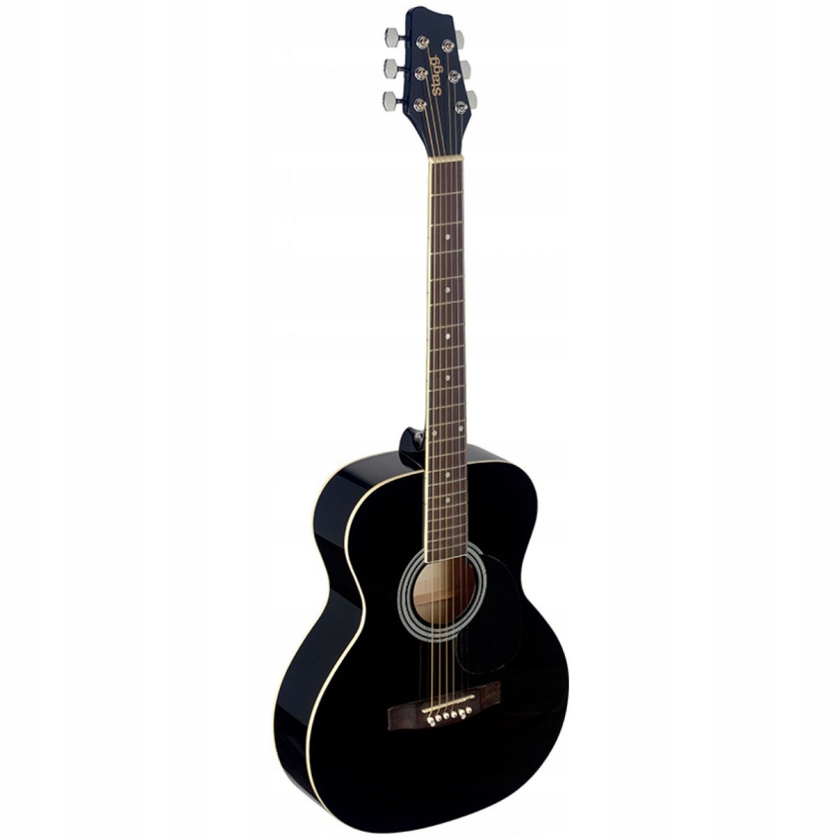 Stagg SA20A Blk, akustická kytara typu Auditorium