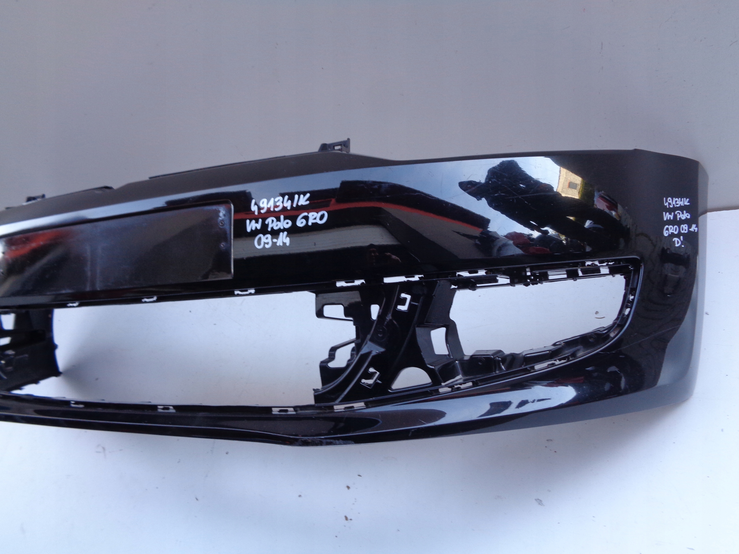 front bumper VW POLO 6R 6R0 09-14 NR 49134 without DZIUR