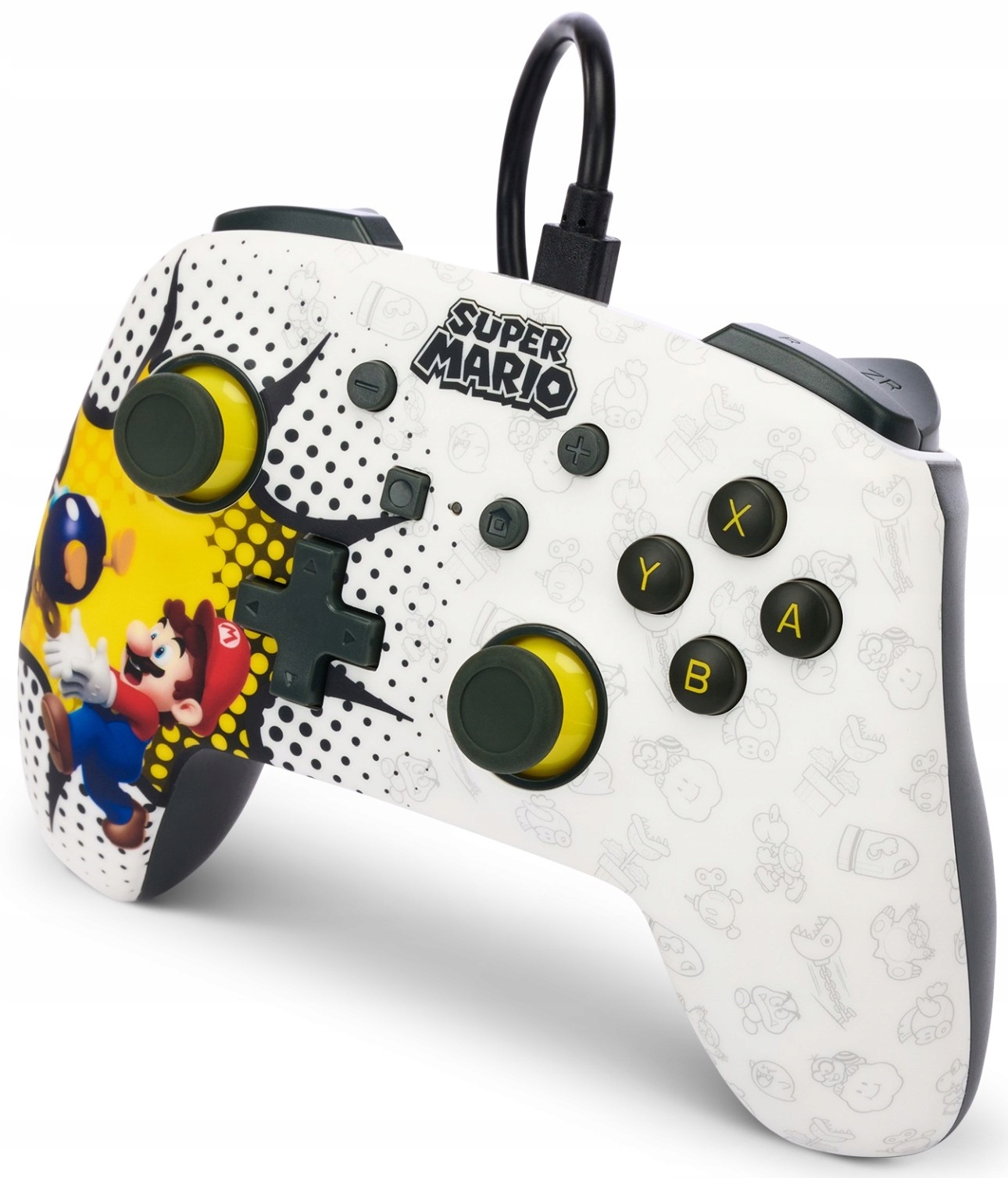 PowerA SWITCH Pad przewodowy Mario Bob-omb Blast Producent Powera