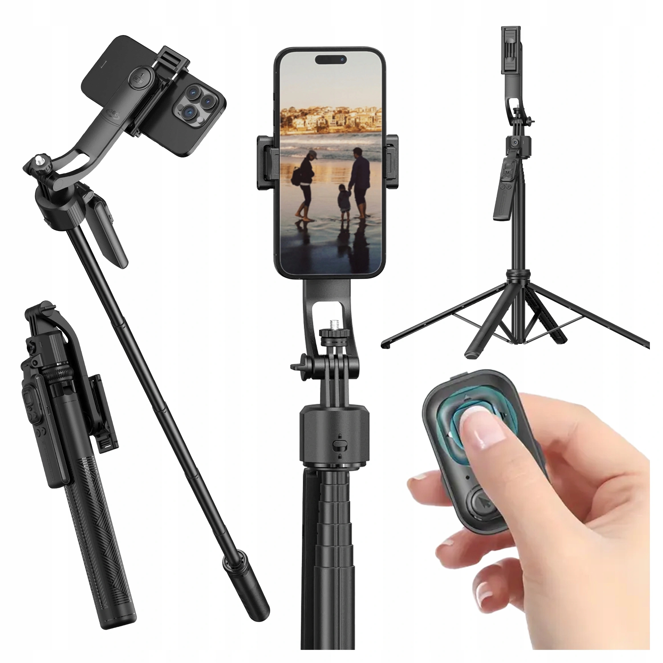 Stativ Gimbal Tripod sledování obličeje pro nahrávání TrackPod pro telefon