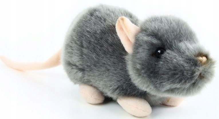 

Maskotka Mysz 16cm Szara Myszka Polna Real Plush