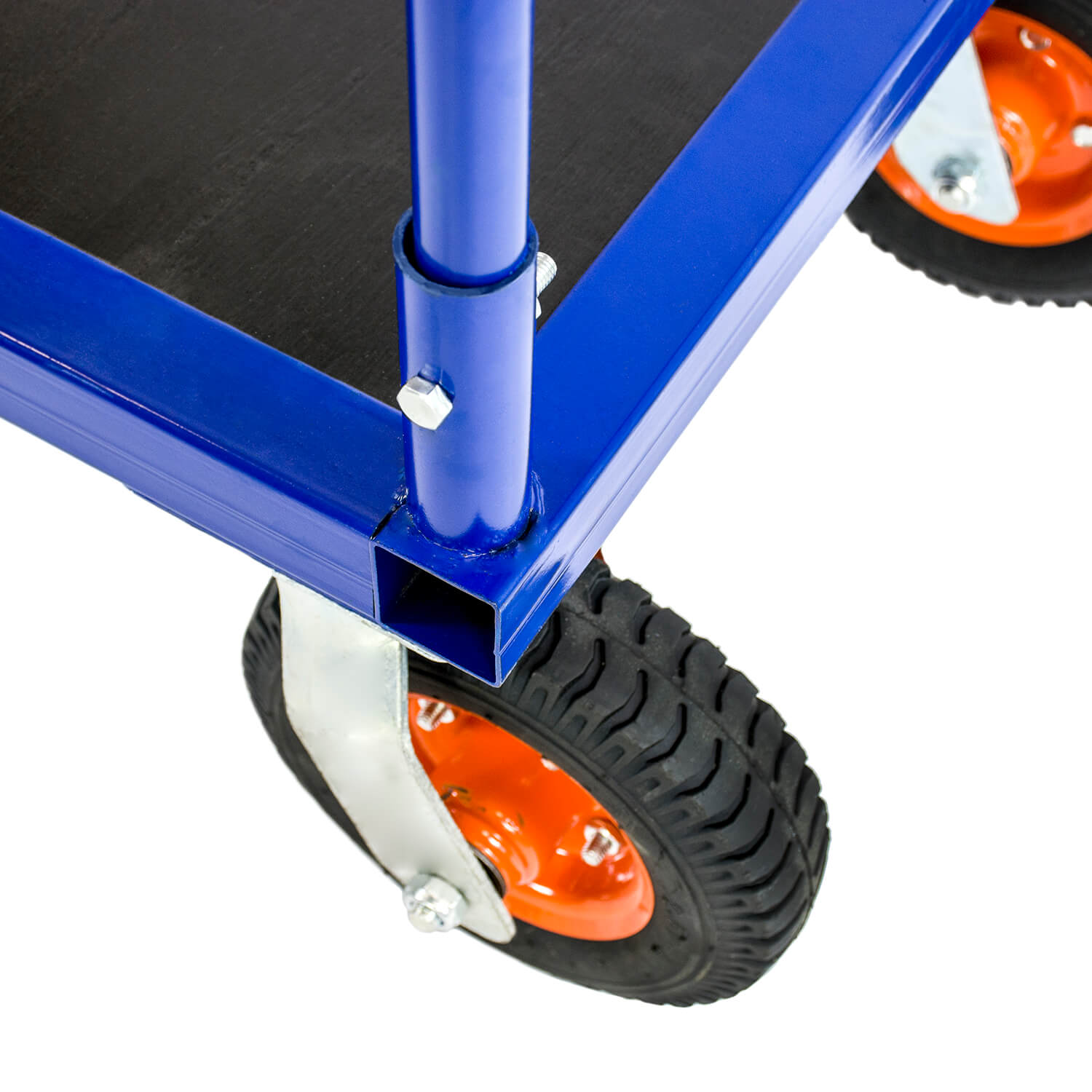 WÓZEK MAGAZYNOWY PLATFORMOWY towarowy 90x50 300KG Maksymalne obciążenie 300 kg