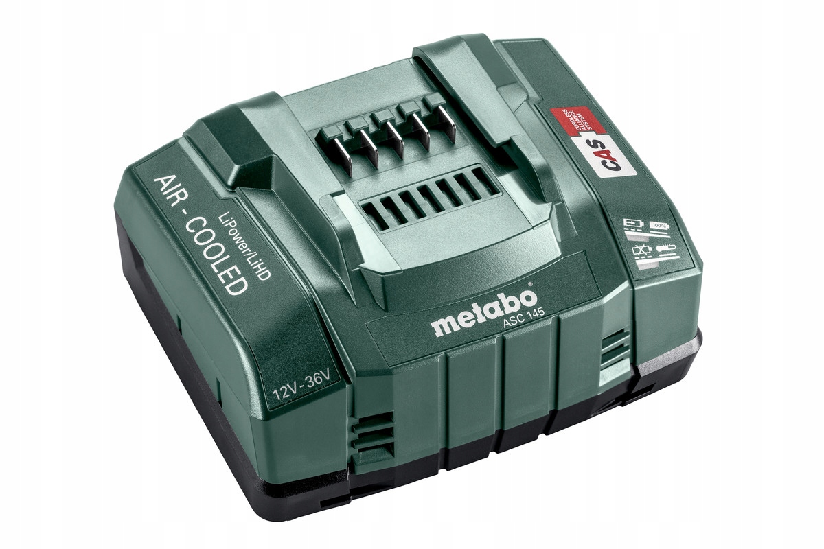 Rychlá Nabíječka Metabo Pro Aircooled 145 12-36V