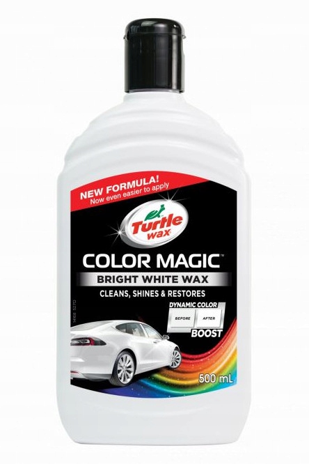 

Turtle Wax Color Magic Wosk Bright White Biały