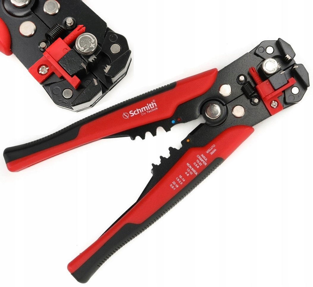 

Schmith Ściągacz Izolacji Kabli Zaciskarka Praska