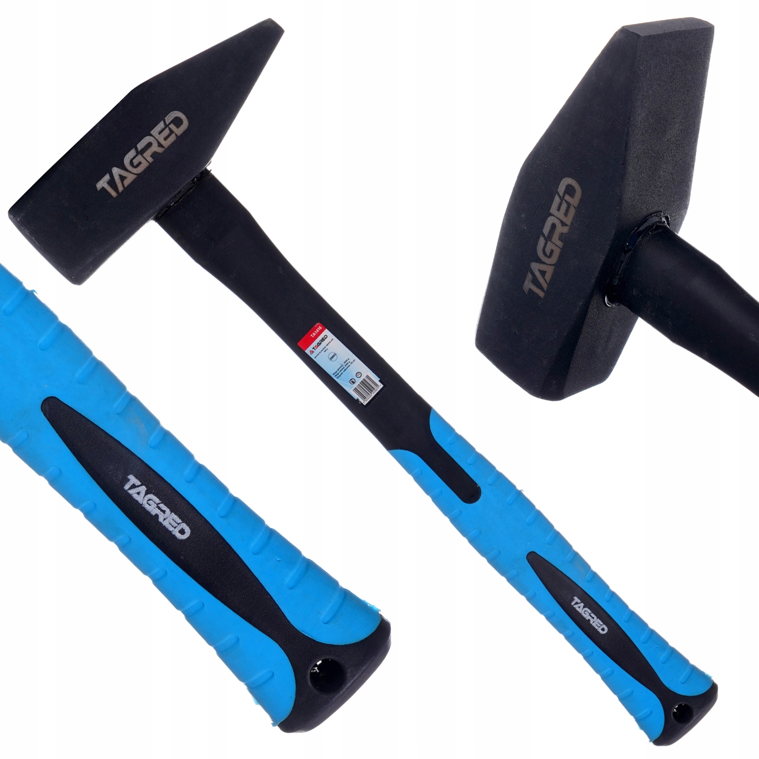 

Tagred Młotek Młot Ślusarski Fiberglass 2000G 2KG