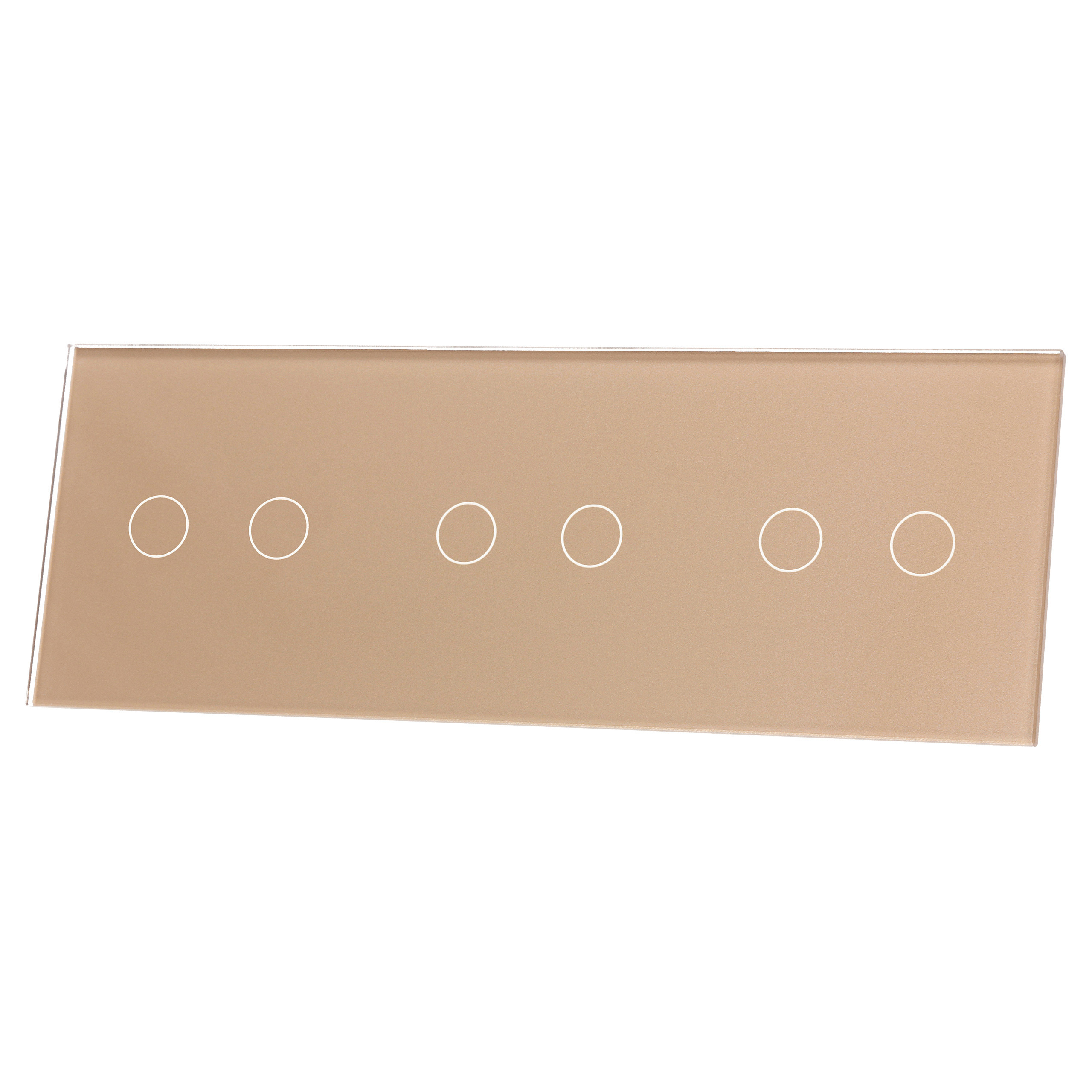 Skleněný Panel 2+2+2 (3 Plechovky) – Šampaňské Livolo