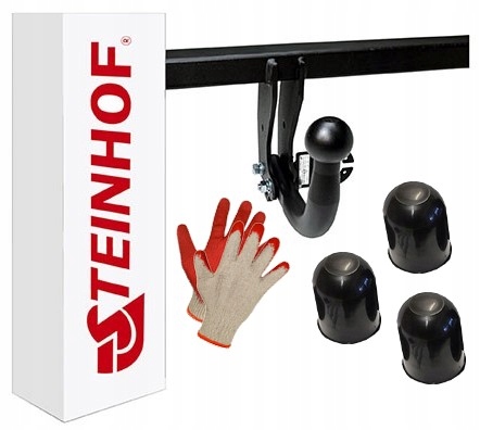 SOLIDNY HAK HOLOWNICZY STEINHOF+KAPTURKI +GRATIS KIA STONIC od2020 I1 FL Homologacja tak