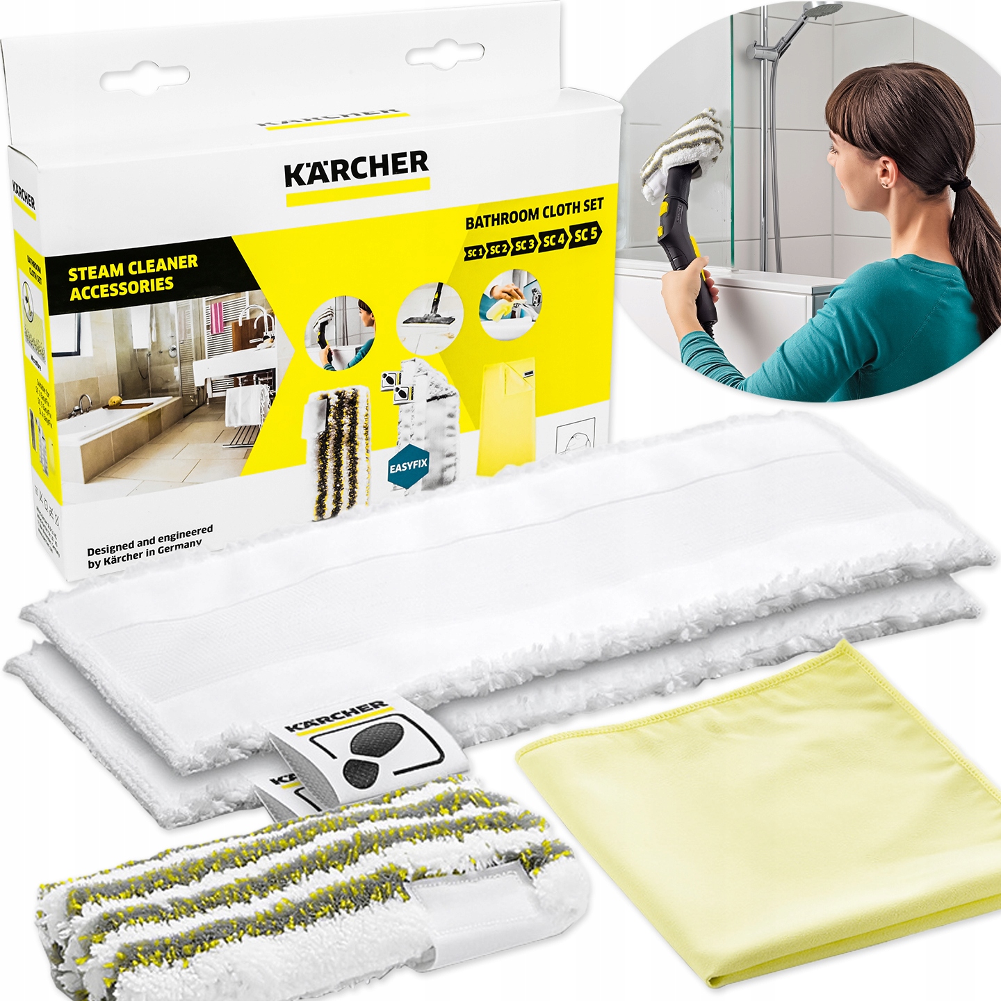 

Zestaw Ściereczek Do Łazienki Easyfix Premium XXXL
