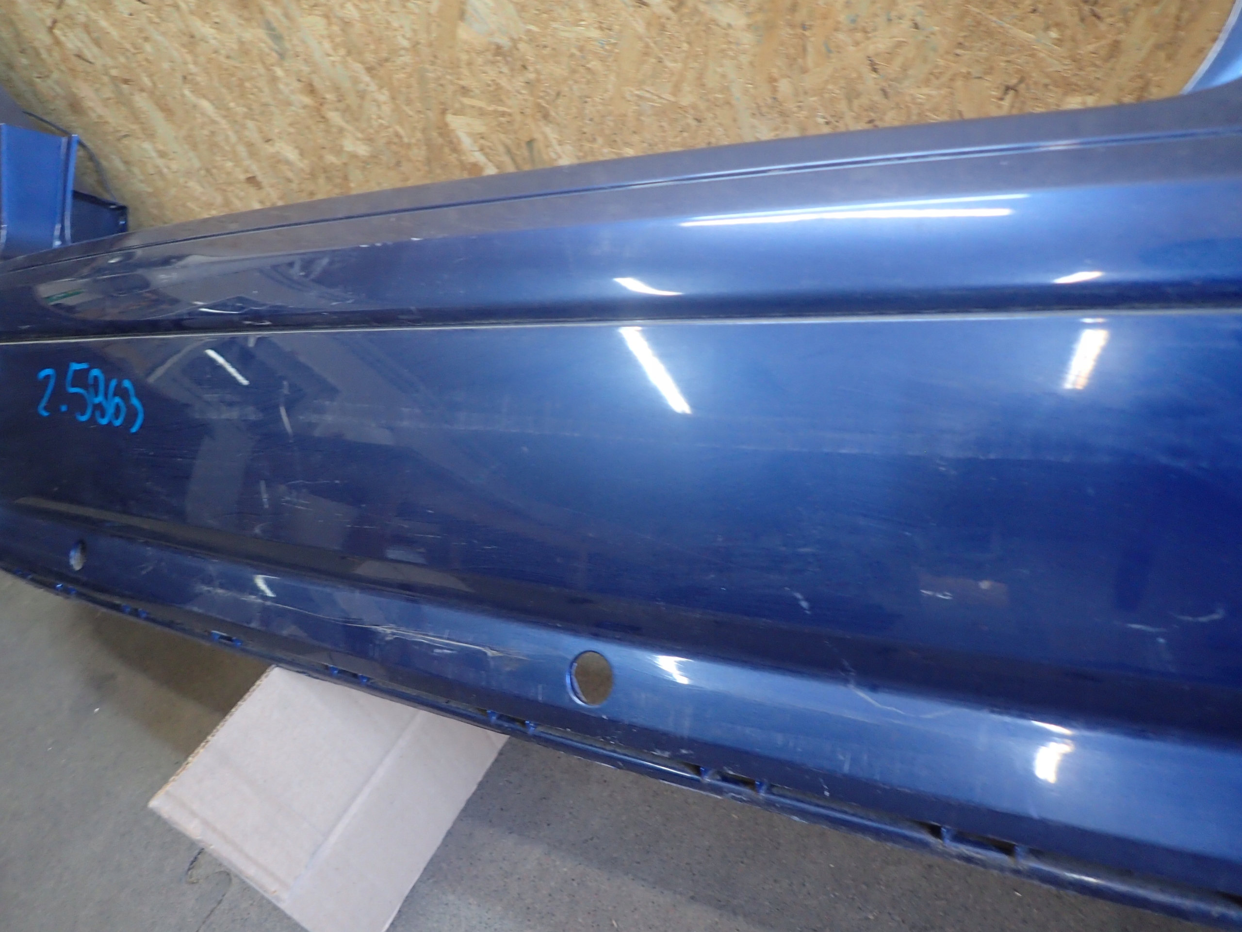 BUMPER REAR PART AUDI A3 8P3 3D 02