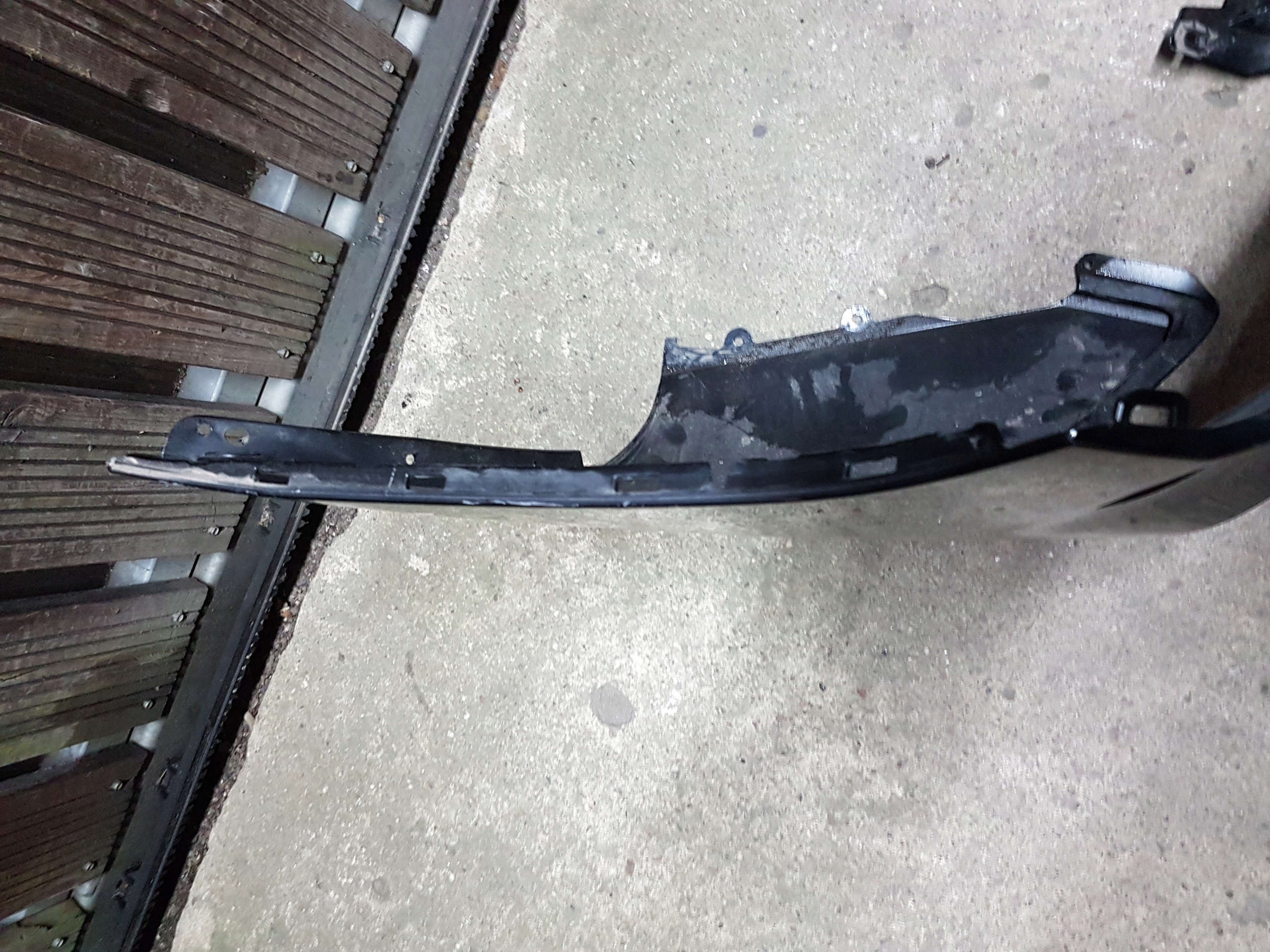 bumper rear BMW X1 F48 LCI m-packet