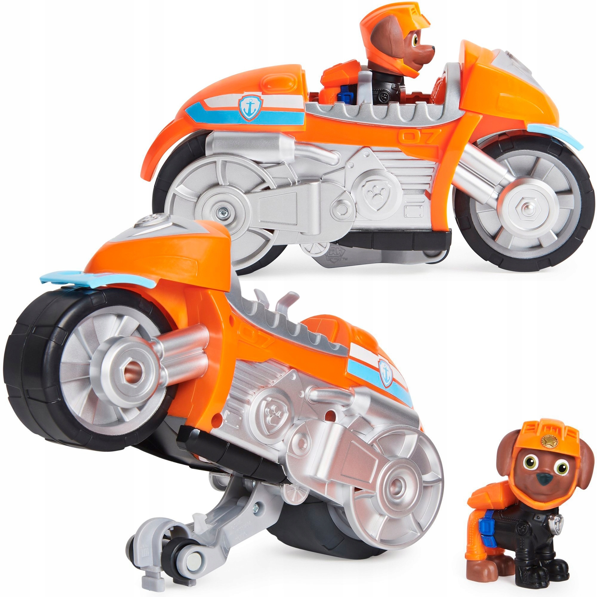 

Psi Patrol Zuma Motocykl Zestaw Pojazd Z Figurką